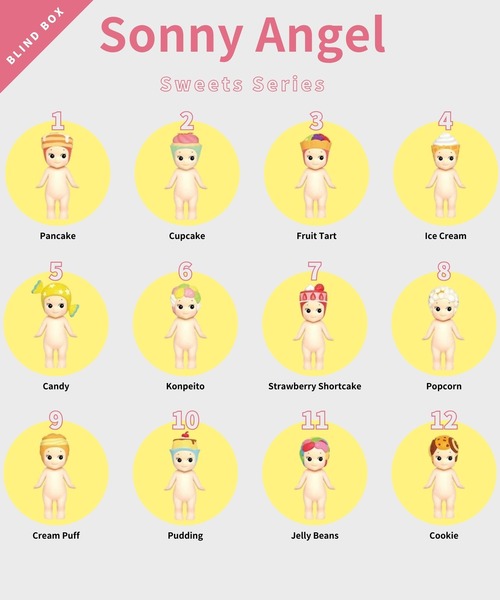 フィギュア Sonny Angel Sweets ソニーエンジェル スイーツシリーズ
