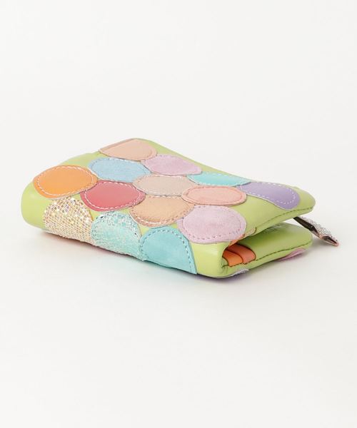 TSUMORI CHISATO 二つ折り財布 新マルチドット ピンク tsumori chisato CARRY ツモリチサト 財布 長財布 新マルチ