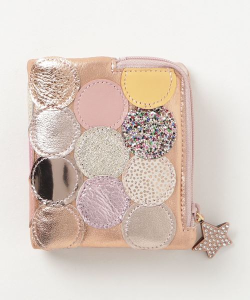 TSUMORI CHISATO 二つ折り財布 新マルチドット ピンク tsumori chisato CARRY ツモリチサト 財布 長財布 新マルチ