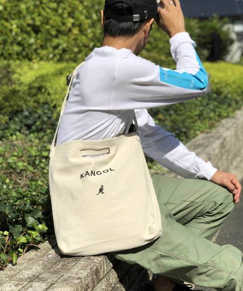 KANGOL ショルダーバッグ 「KANGOL/カンゴール」 キャンバス