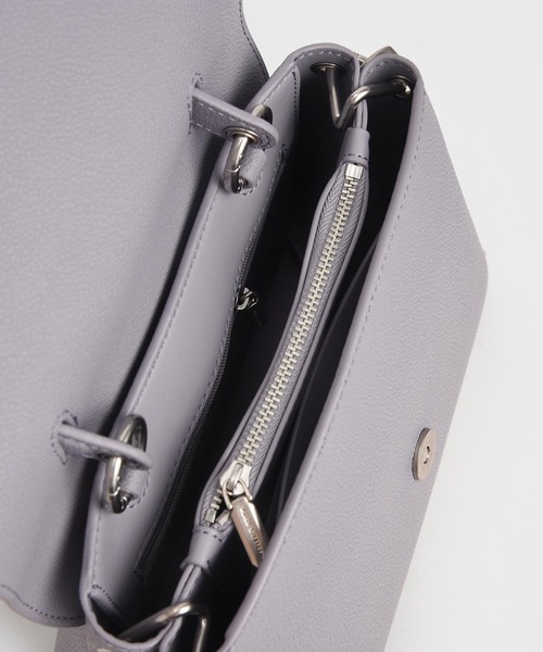 CHARLES ＆ KEITH ショルダーバッグ バッグ ストーンエンベ