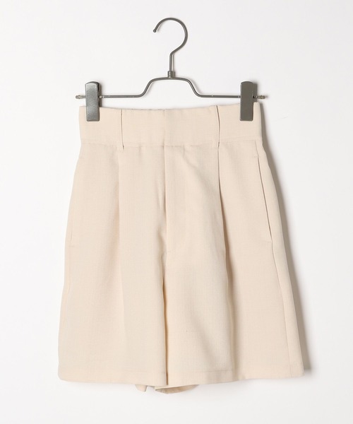 パンツ リネンライクハイウエストタックショートパンツ 275485|ZOZOTOWN |18