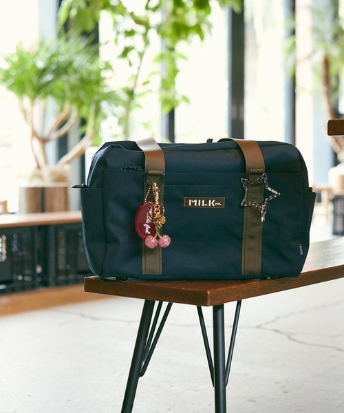 MILKFED.（ミルクフェド） キーホルダー NEO STAR CARABINER GINGHAM