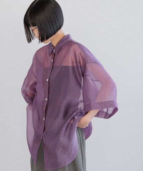 KL サテンアニスシシュウシャツ - 【シサム工房 公式OnlineStore