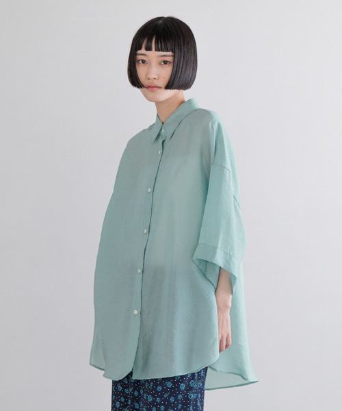 ブラウス シャツ シアーシャツ 183491 レディース : ZOZOTOWN