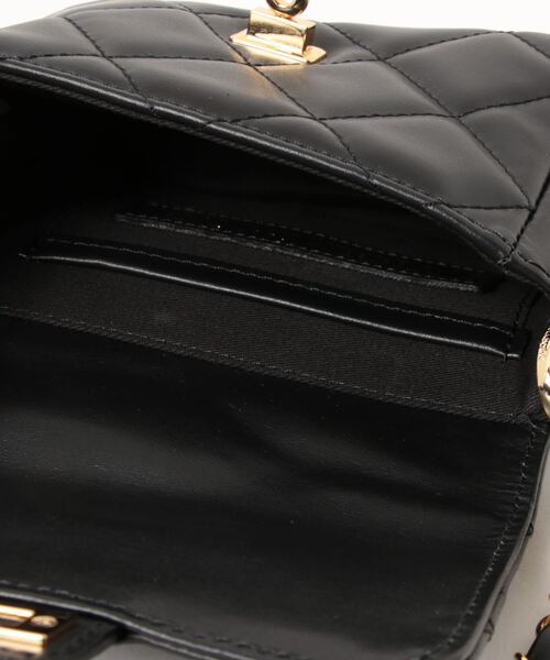 イタリアンキルティングレザー・チェーンBAG【Mサイズ