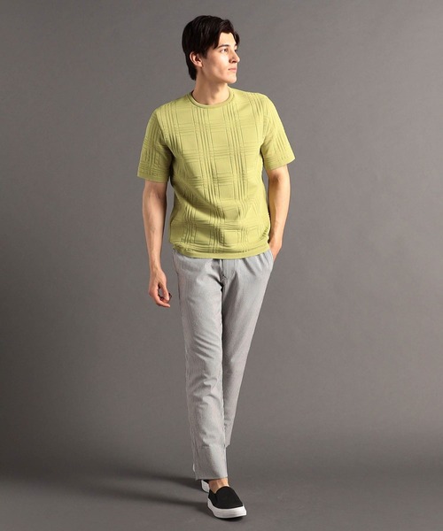 MONSIEUR NICOLE（ムッシュニコル） パンツ サッカーストライプ