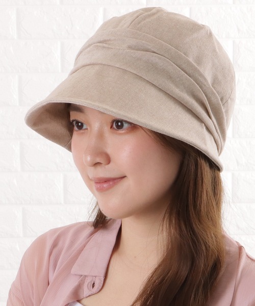 Lace Ladies 帽子 ハット くしゅデザインキャスダウンハット