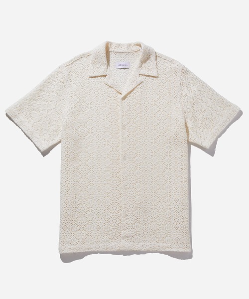 Saturdays NYC シャツ Canty Cotton Mesh SS Shirt メンズ : ZOZOTOWN 