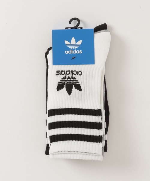 靴下 ミッドカット クルーソックス 3足組 / アディダスオリジナルス adidas Originals メンズ レディース | adidas | 12