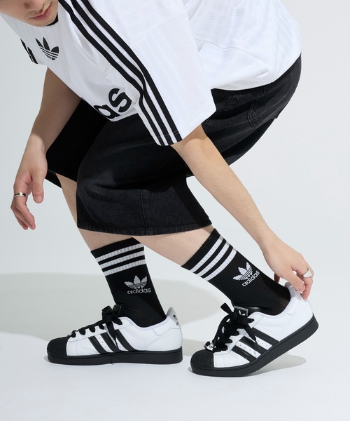 靴下 ミッドカット クルーソックス 3足組 / アディダスオリジナルス adidas Originals メンズ レディース | adidas | 09