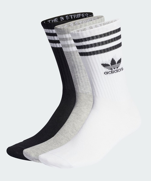 靴下 ミッドカット クルーソックス 3足組 / アディダスオリジナルス adidas Originals メンズ レディース | adidas | 11