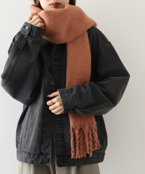 パラスパレス】秋冬のスタンダード ウール縮絨ストールの魅力