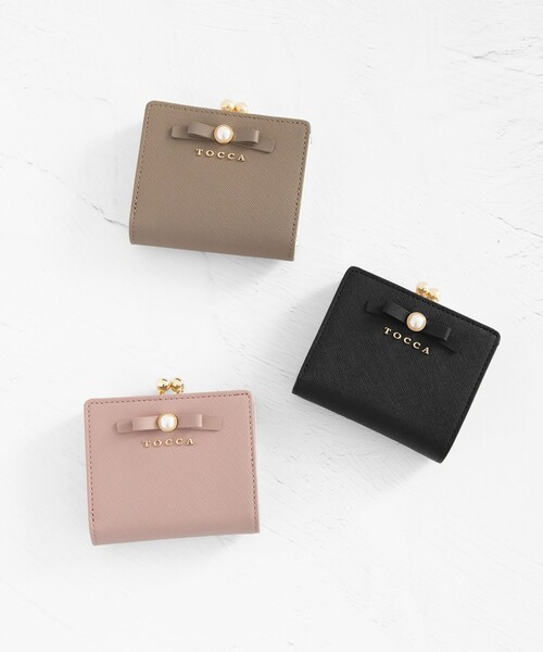 国内発送『TOCCA』PEARL KNOT BIFOLDWALLET 財布 TOCCA 財布 PEARL KNOT BIFOLDWALLET レディース : ZOZOTOWN