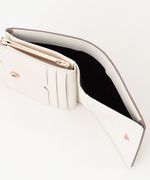 未使用 TOCCA トッカ 二つ折り財布 がま口 パール PEARL KNOT TOCCA 財布 PEARL KNOT BIFOLDWALLET レディース : ZOZOTOWN