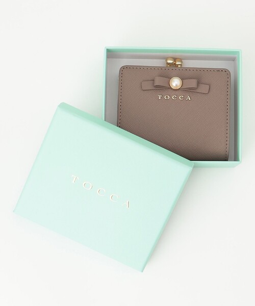 国内発送『TOCCA』PEARL KNOT BIFOLDWALLET 財布 TOCCA 財布 PEARL KNOT BIFOLDWALLET レディース : ZOZOTOWN