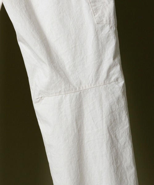 NUMBER (N)INE パンツ CHAIN STITCH LOGO SLIM TAPERED PAINTER