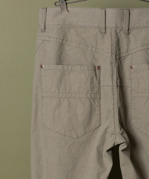 NUMBER (N)INE パンツ CHAIN STITCH LOGO SLIM TAPERED PAINTER PANTS