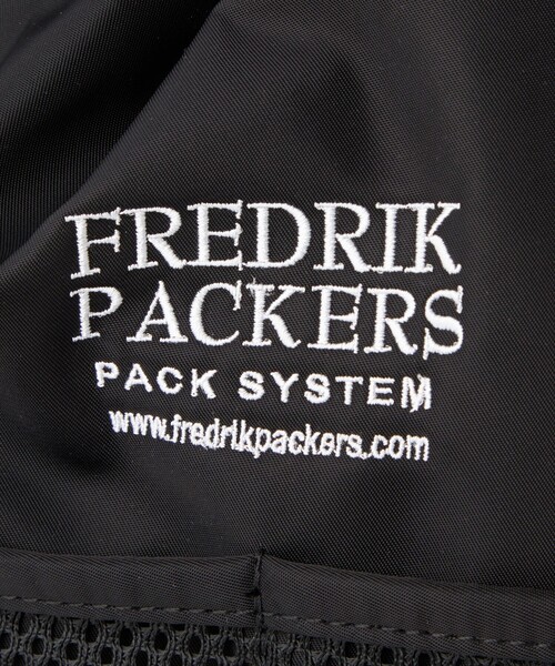 FREDRIK PACKERS WHIP ショルダーバッグ レディース　ブラック FREDRIK PACKERS ショルダーバッグ バッグ 「別注」「FREDRIK
