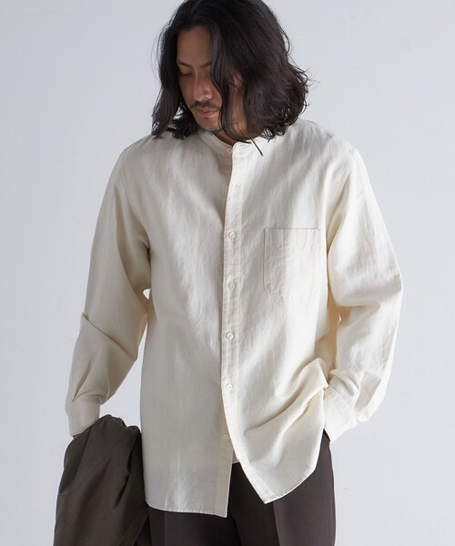 confect コットンラミー7分袖シャツ confect コットンラミー7分袖シャツ （CONFECT 02201-0031