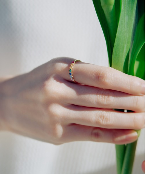 Jewel closet by L&Co. 指輪 リング K18 セブンストーン リング