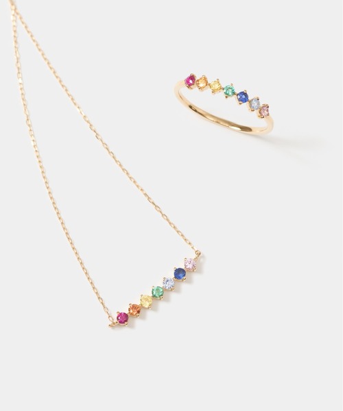 Jewel closet by L&Co. 指輪 リング K18 セブンストーン リング