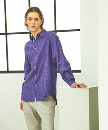 ABAHOUSE（アバハウス） シャツ 「LUXE Linen Solaro」長袖 リネン
