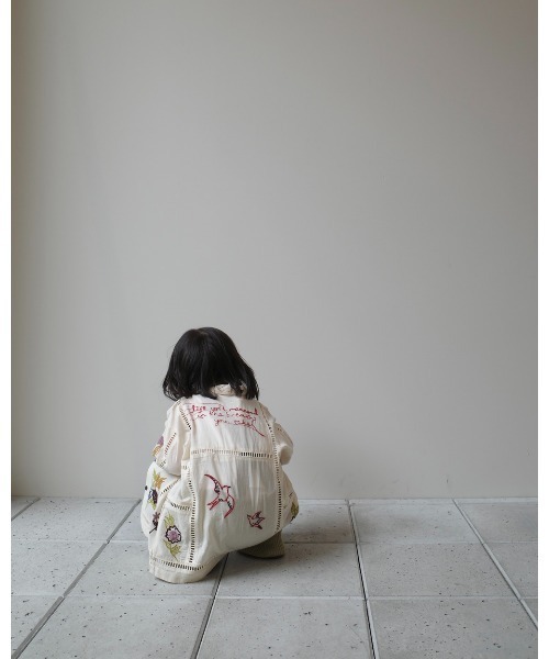 TODAYFUL キッズ 刺繍シャツ ★新品未使用 TODAYFUL ブラウス シャツ Embroidery Patchwork Shirts（KIDS