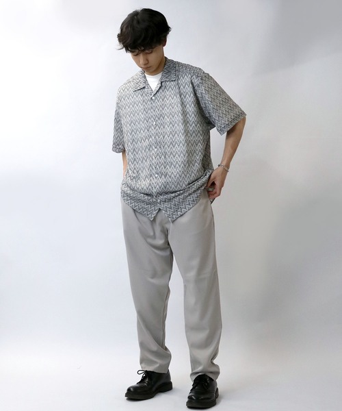 限定値下 Time is on BALFAS LACE O/C SHIRT Starting Over シャツ balfas lace open collar shirt