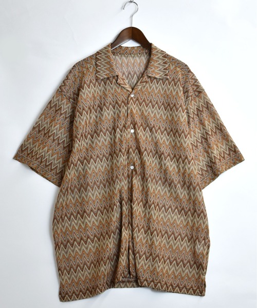 Starting Over シャツ balfas lace open collar shirt