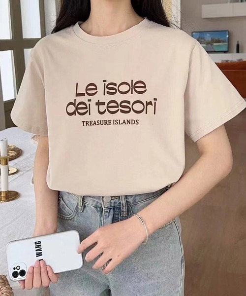 tシャツ フロッキーロゴプリントTシャツ レディース : ZOZOTOWN