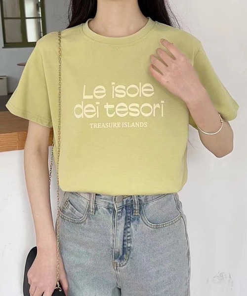 tシャツ フロッキーロゴプリントTシャツ レディース : ZOZOTOWN