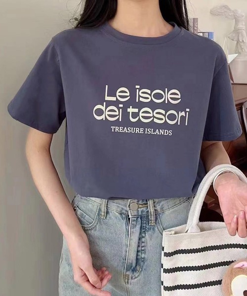 tシャツ フロッキーロゴプリントTシャツ レディース : ZOZOTOWN