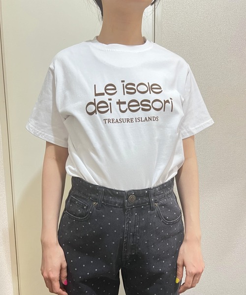 tシャツ フロッキーロゴプリントTシャツ レディース : ZOZOTOWN