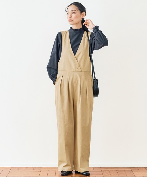 and myera サロペット オーバーオール and myera すっきりと