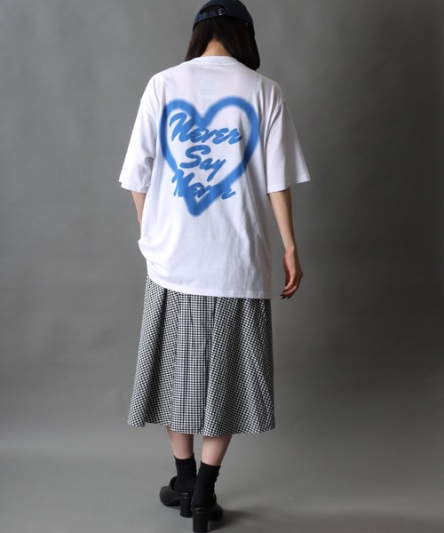 SITRY tシャツ Heart Logo Print T-Shirt/ハートロゴプリント