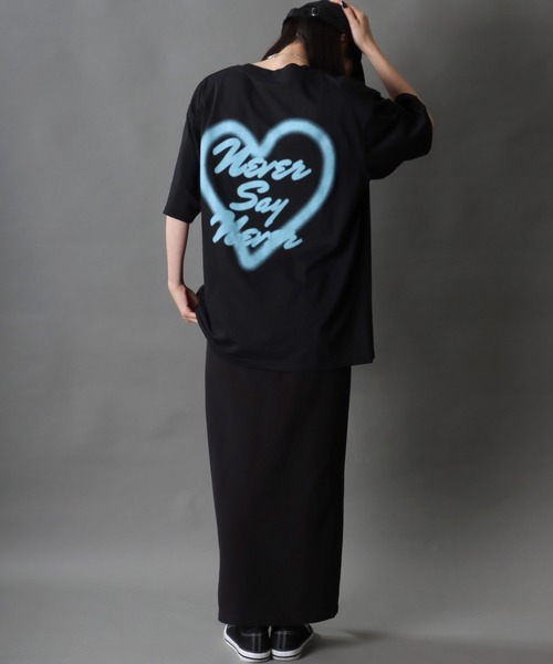 SITRY tシャツ Heart Logo Print T-Shirt/ハートロゴプリント