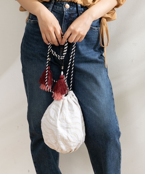 AMERICAN RAG CIE ショルダーバッグ バッグ LEIN ハンドステッチ AMERICAN RAG CIE ショルダーバッグ バッグ LEIN ハンドステッチ