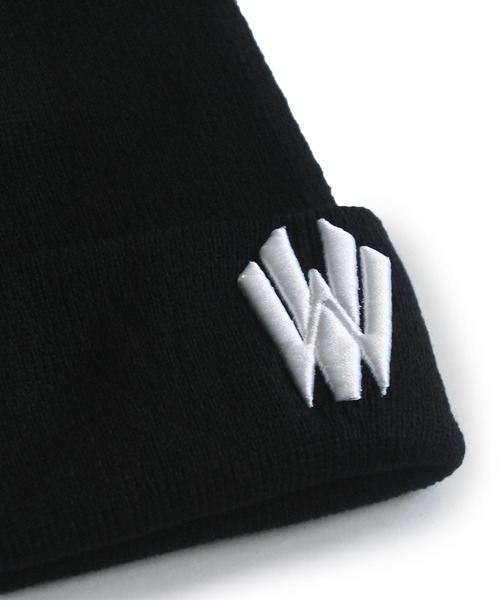 VIRGO WEARWORKS ブラックニット帽 VIRGOwearworks（ヴァルゴウェアワークス） ニットキャップ