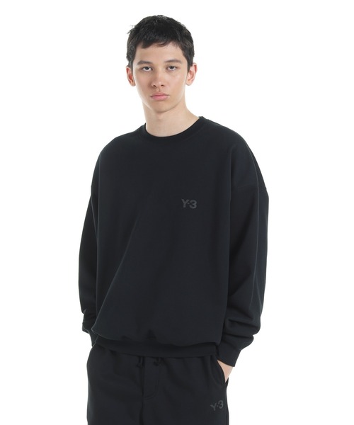Y-3 ブラック トレーナー Sサイズ Y-3 ワイスリー ヨウジヤマモト adidas トレーナー スウェット