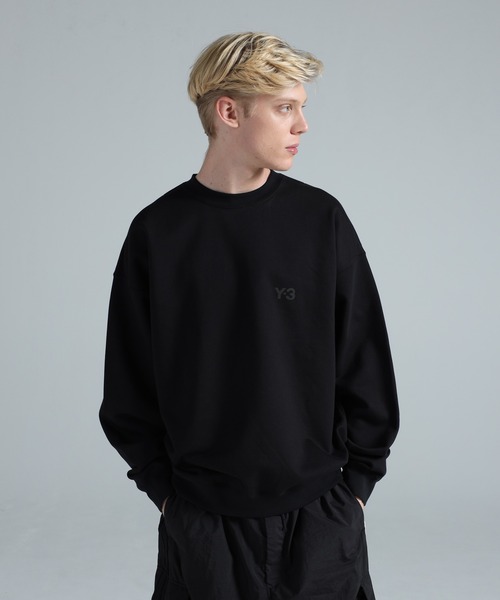 【美品】Y-3 ブラック クルーネック トレーナー M Y-3 メンズトレーナー｜トップス｜ファッション おすすめ人気商品一覧