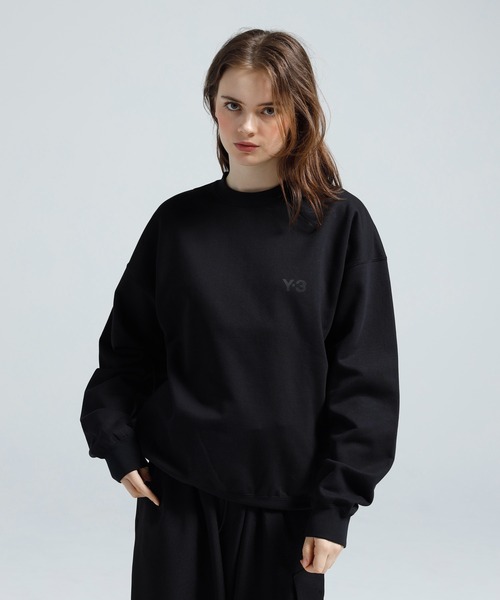 Y-3 トレーナー スウェット 裏起毛 FL CREW SWEAT メンズ レディース
