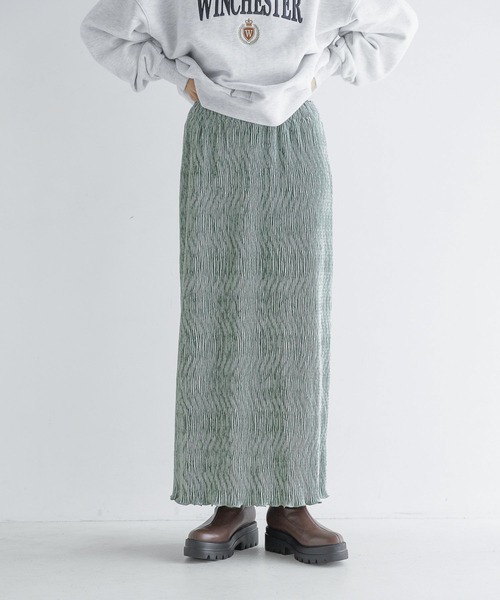 LOWRYS FARM（ローリーズファーム） ロング スカート シャイニーベロア