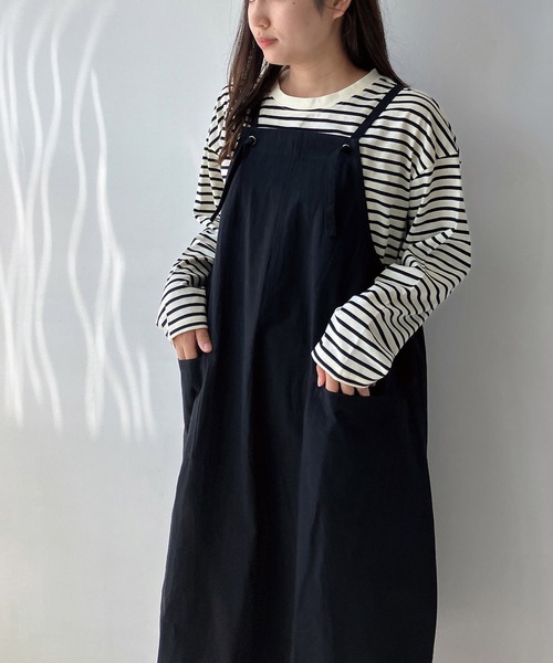 airi×Starry ホイップエプロンワンピース airi×Starry ホイップエプロンワンピース | lilLilly official