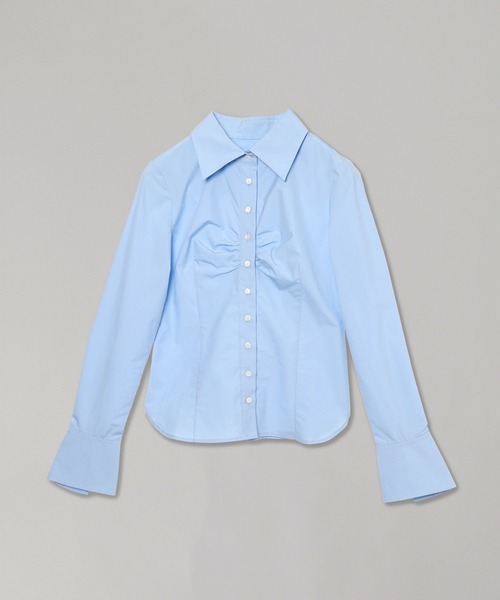 ブラウス シャツ コンパクト ドレスシャツ FMN-24AW-S-001 レディース forget-me-nots ブラウス シャツ コンパクト ドレスシャツ FMN