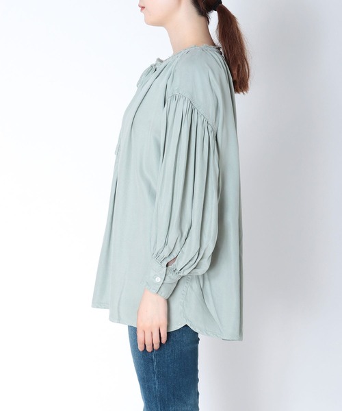 未使用タグ付き＊ヘルシーデニム Anemone 2wayブラウス セール】Anemone 2wayブラウス 【Healthy Denim/ヘルシーデニム