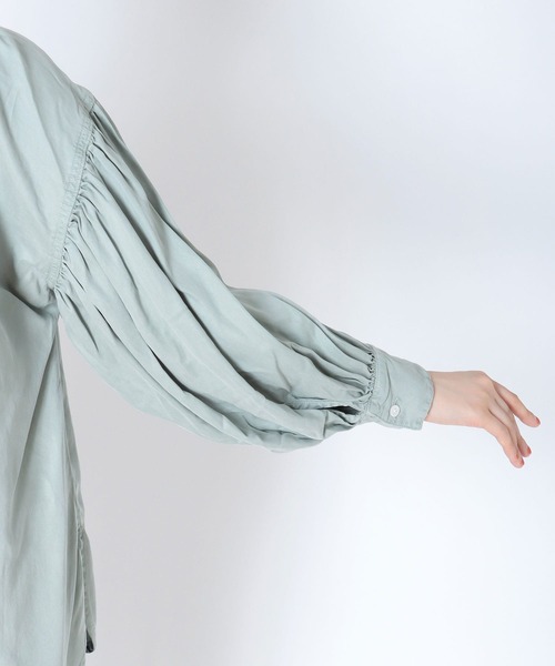 未使用タグ付き＊ヘルシーデニム Anemone 2wayブラウス Healthy denim ブラウス シャツ Anemone 2wayブラウス 「Healthy