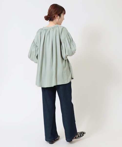 ブラウス シャツ Healthy DENIM/ヘルシー デニム/Anemone レディース Healthy denim ブラウス シャツ DENIM/ヘルシー デニム/Anemone
