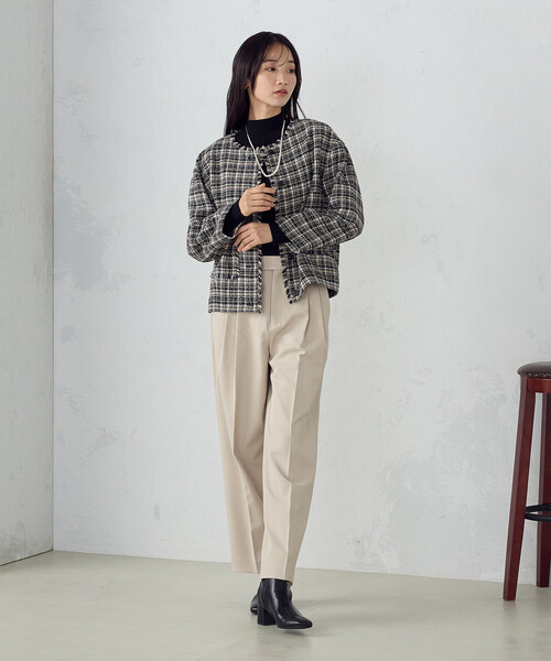COMME CA ISM(コムサイズム) ジャケット ノーカラージャケット 入学 COMME CA ISM(コムサイズム) ジャケット ノーカラージャケット 入学
