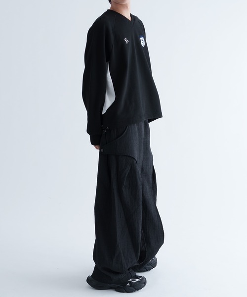 epnok トレーナー スウェット 裏起毛 「EPNK」Uniform raglan sweat